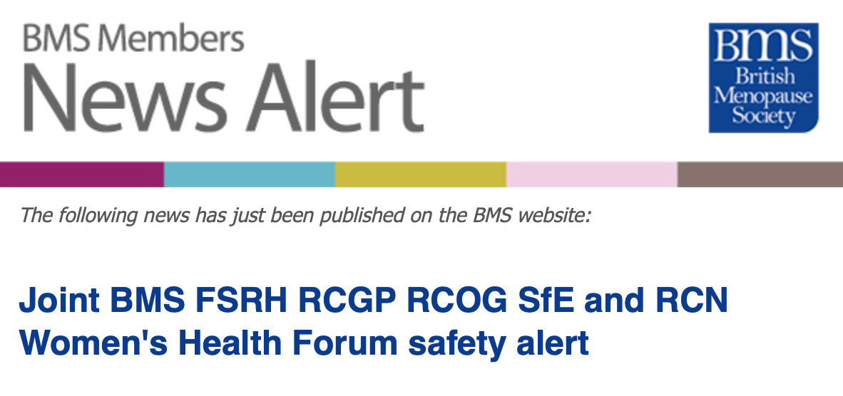 Women’s Health Forum safety alert Gynae Expert